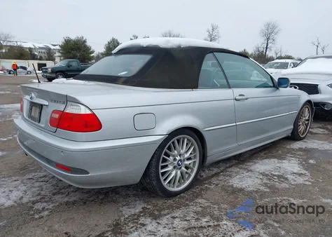 2004 BMW 330Ci z USA, uszkodzony, nr VIN WBABW53474PL48102